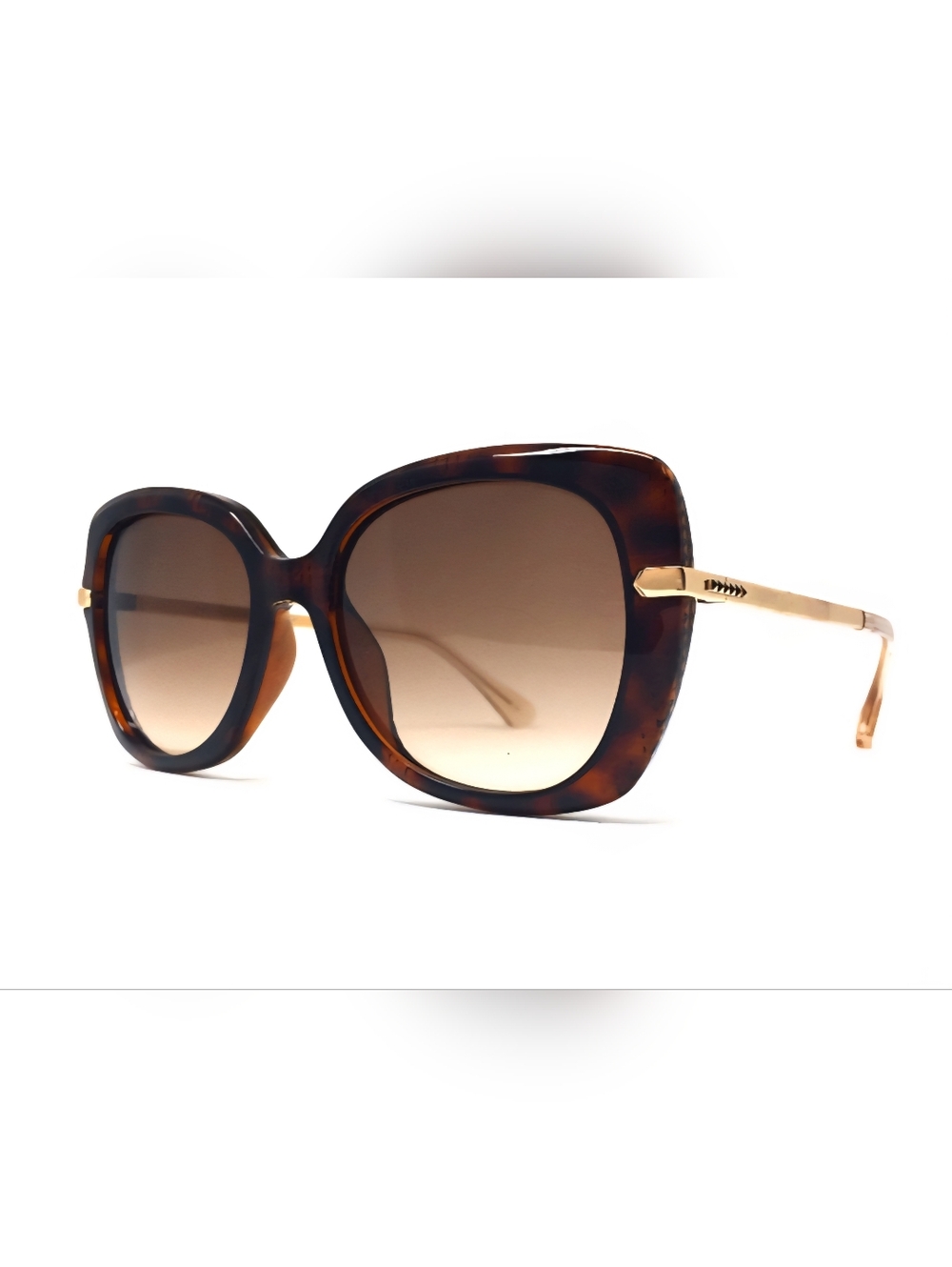 JIMMY CHOO women's LUDI/ S NOK S1 Tortoise Sunglasses Havana Frames 53-18-140